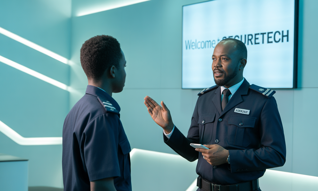 Supervisor giving clear instructions